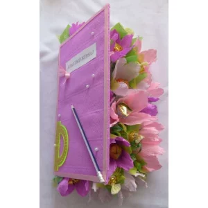 Классный журнал с лилиями